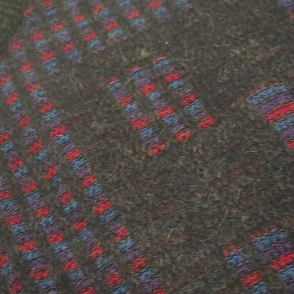 Vintage Mens Sweater Size XL Gray Justin Reed Long Sleeve Y2K 80s 90s - Picture 4 of 7